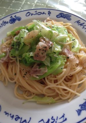 豚バラとキャベツのペペロンチーノ-レシピのメイン写真