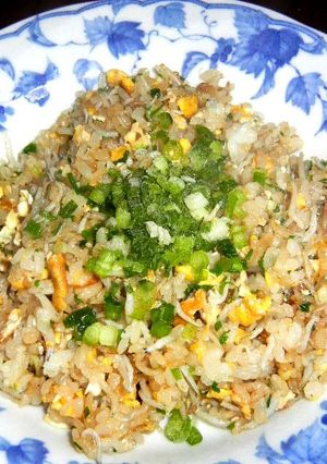 ごま油でシラス炒飯-レシピのメイン写真