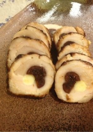 干し柿のチキンロール-レシピのメイン写真