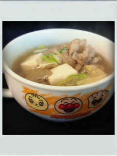 ■糖質制限■豚肉豆腐舞茸生姜スープ簡単鍋-レシピのメイン写真