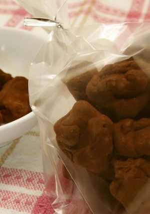 バレンタインに優しさを「くるみ生チョコ」-レシピのメイン写真