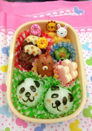 キャラ弁☆パンダ弁当☆-レシピのメイン写真