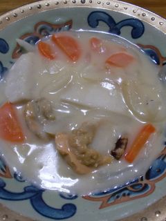 ほたてと里芋のシチュー-レシピのメイン写真