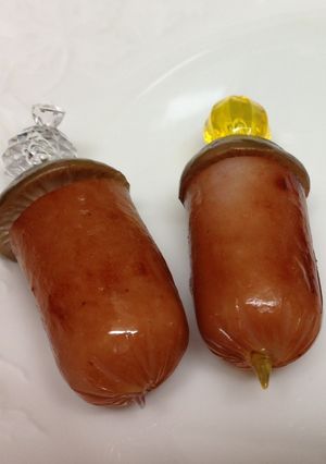 キャラ弁☆どんぐりウインナー-レシピのメイン写真