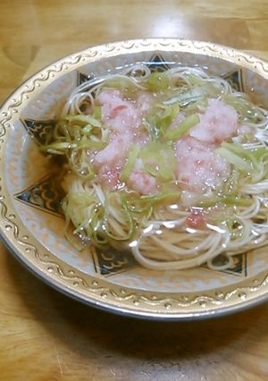 梅おろしにゅうめん-レシピのメイン写真