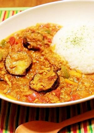 ゴロッと茄子の野菜たっぷりキーマカレー☆-レシピのメイン写真