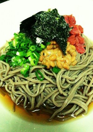 梅納豆のさっぱりお蕎麦☆-レシピのメイン写真