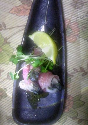 牡蠣と生ハムのおつまみ-レシピのメイン写真