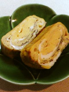 我が家の厚甘(卵焼き)-レシピのメイン写真