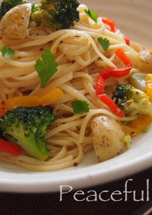 ［ベジ］野菜パスタのマスタードソース和え-レシピのメイン写真