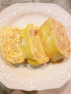 ツナの玉子焼き♫-レシピのメイン写真