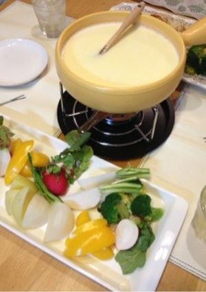 簡単調理なチーズフォンデュ♬-レシピのメイン写真