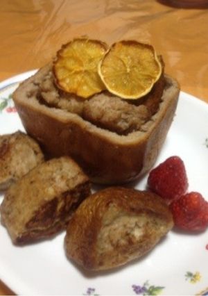 贅沢に！丸ごとフレンチトースト-レシピのメイン写真
