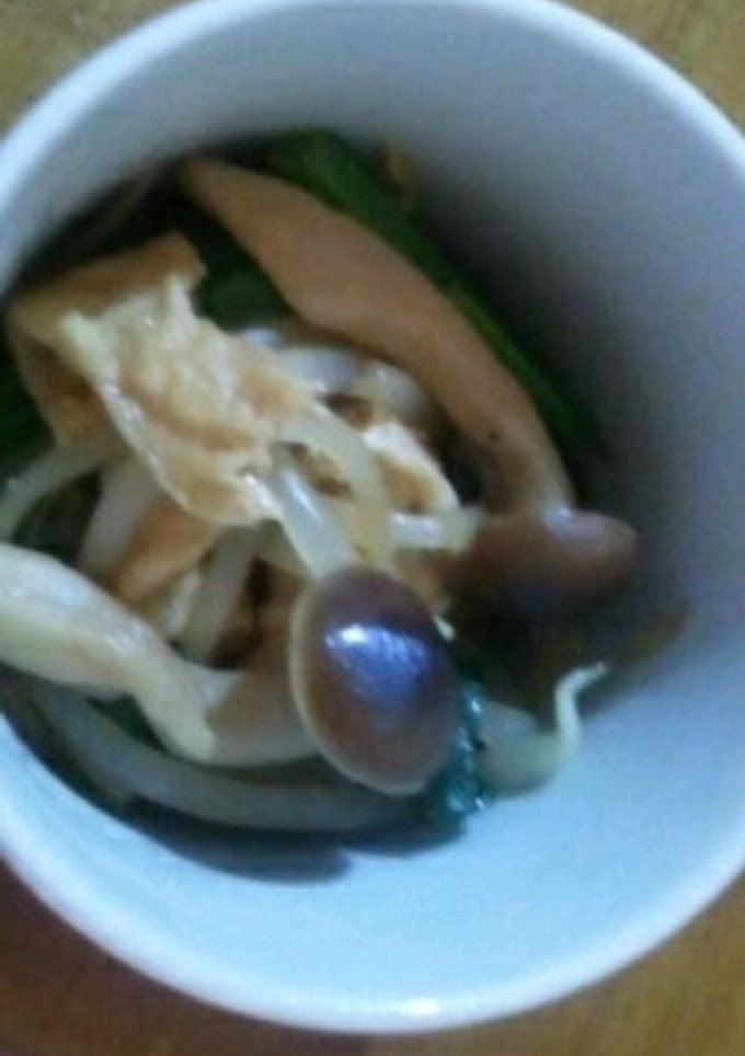 油揚げと小松菜の炒めもの-レシピのメイン写真