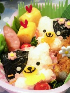 簡単!キャラ弁☆黒ねこちゃん弁当-レシピのメイン写真