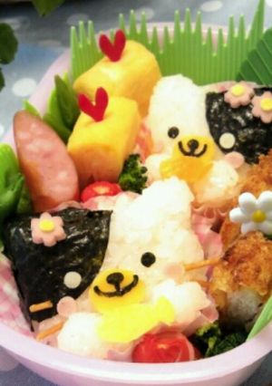 簡単！キャラ弁☆黒ねこちゃん弁当-レシピのメイン写真