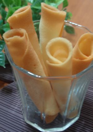 卵白消費☆シガレットクッキー-レシピのメイン写真