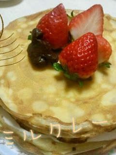 ミルクレープ-レシピのメイン写真