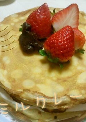 ミルクレープ-レシピのメイン写真