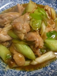 鶏モモ肉と長ネギのやきとりのタレ炒め-レシピのメイン写真