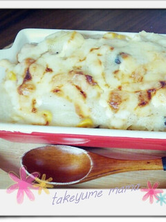 シチューをリメイク♪簡単うまうまドリア♪-レシピのメイン写真