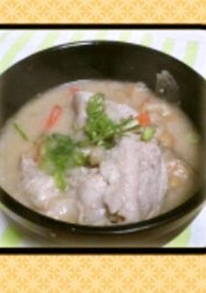 子供大好き♡豚肉の粕汁-レシピのメイン写真