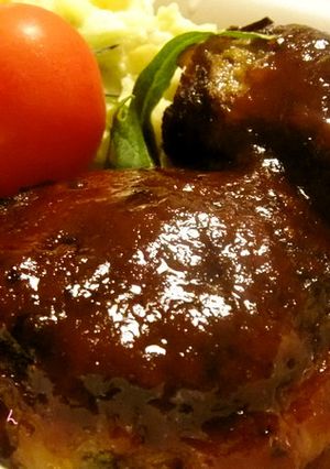 イタリアンパセリINハンバーグ-レシピのメイン写真