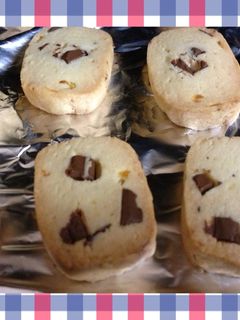 チョコ&柚子クッキー-レシピのメイン写真