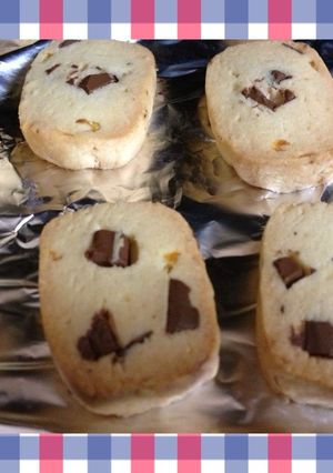 チョコ&柚子クッキー-レシピのメイン写真