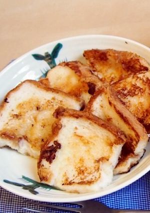 シナモンが香る♪ミルクフレンチトースト-レシピのメイン写真