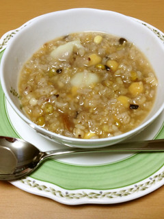 豆類と雑穀で作るおかゆ~「八宝粥」~-レシピのメイン写真