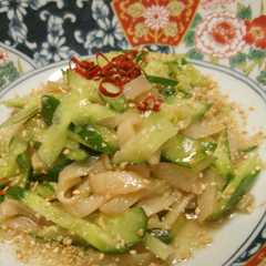 รูปของ 簡単！中華風くらげの酢の物