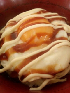 1人ご飯に!ズボラなマヨソース丼-レシピのメイン写真