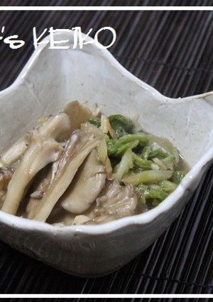 【農家のレシピ】白菜とまいたけの味噌煮-レシピのメイン写真