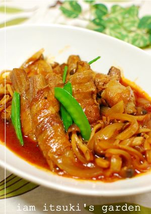 豚巻きなすのポークチャップ風☆-レシピのメイン写真