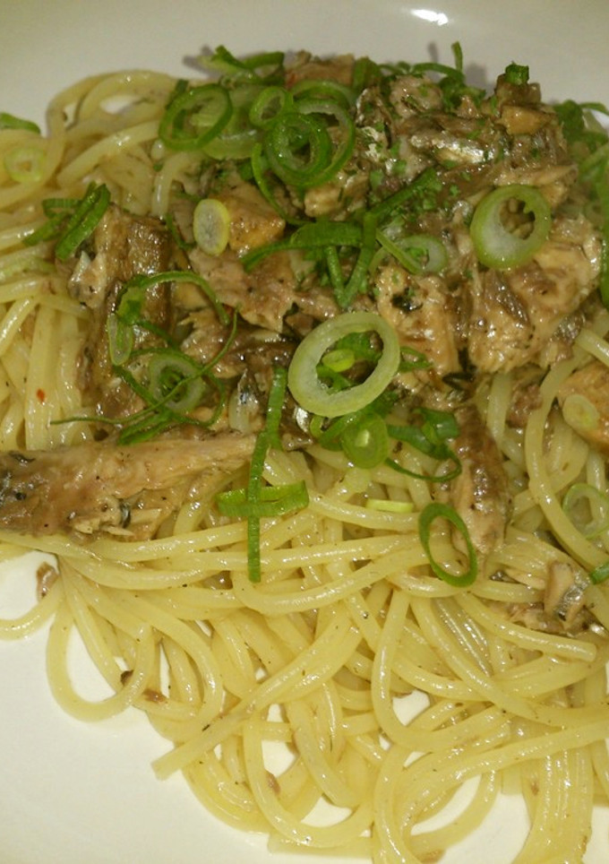 さんまの塩焼きのパスタ-レシピのメイン写真