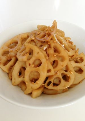 蓮根のきんぴら　オイスター風味-レシピのメイン写真