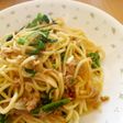 菜の花とツナのパスタ