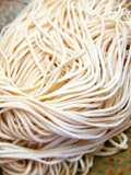 土曜日の午後に手打ち中華麵