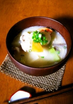 ＊温まる～☆ほっこりコクあり団子汁＊-レシピのメイン写真