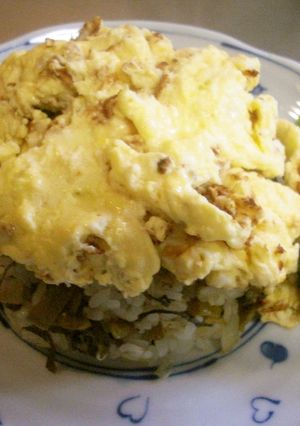 マヨでキメる♪高菜オムライス-レシピのメイン写真