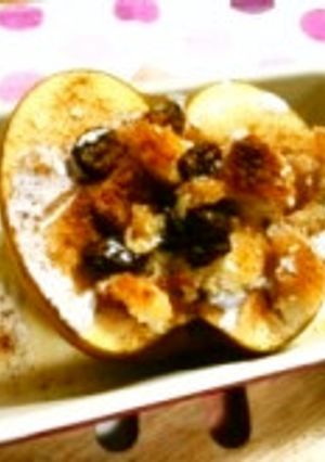 シナモン香る♡パン入り焼きりんご:）◎-レシピのメイン写真