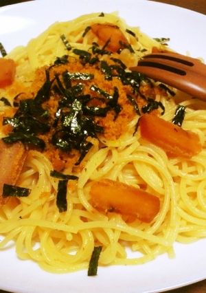 贅沢！大人の味？！からすみパスタ-レシピのメイン写真