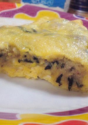 おからのオムレット♪卵+卯の花を焼くだけ-レシピのメイン写真