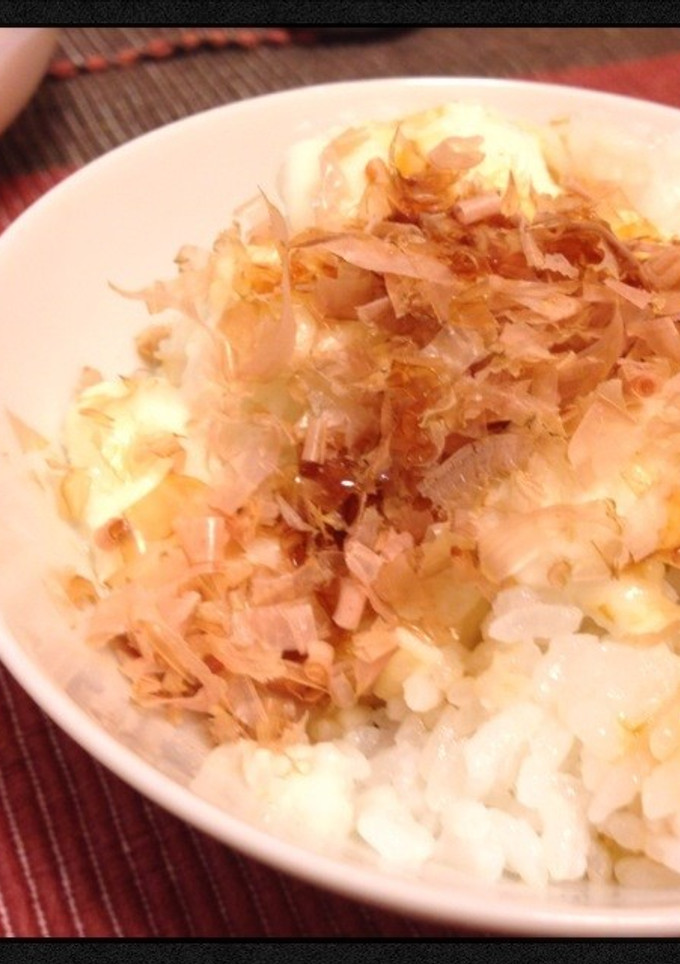 とろろの鰹節ご飯-レシピのメイン写真