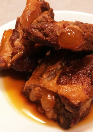 豚ばらナンコツ煮 おかず＆おつまみメモ-レシピのメイン写真
