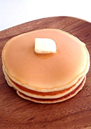 お布団みたいにふかふか☆パンケーキ！-レシピのメイン写真