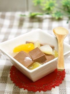 ココア杏仁豆腐-レシピのメイン写真