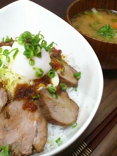焼き豚丼-レシピのメイン写真