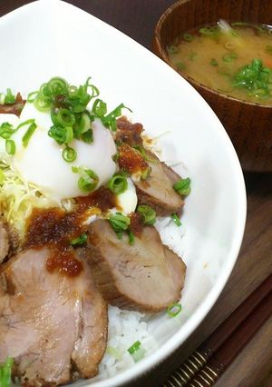 焼き豚丼-レシピのメイン写真